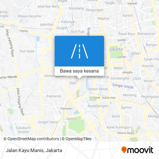 Peta Jalan Kayu Manis