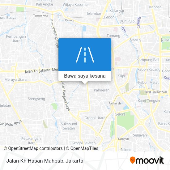 Peta Jalan Kh Hasan Mahbub