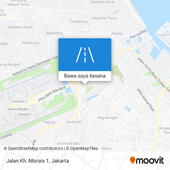 Peta Jalan Kh. Morais 1