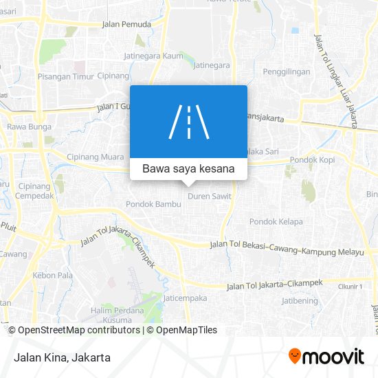 Peta Jalan Kina