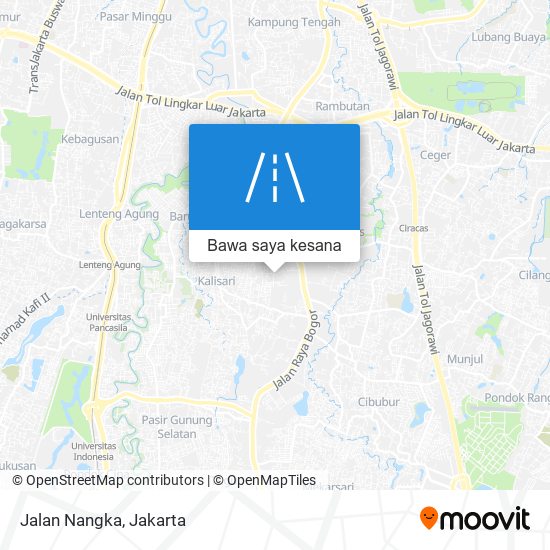 Peta Jalan Nangka