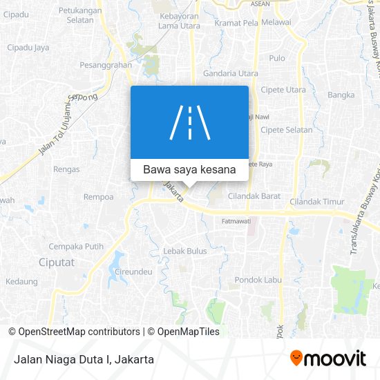 Peta Jalan Niaga Duta I
