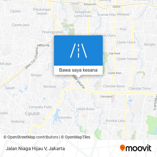 Peta Jalan Niaga Hijau V