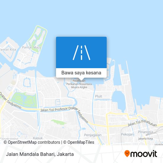 Peta Jalan Mandala Bahari