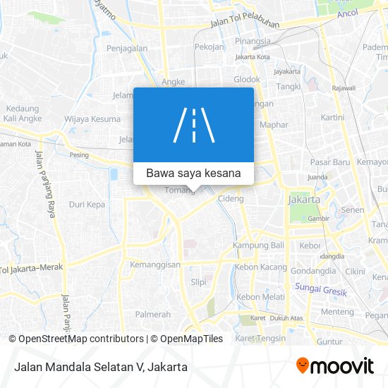 Peta Jalan Mandala Selatan V