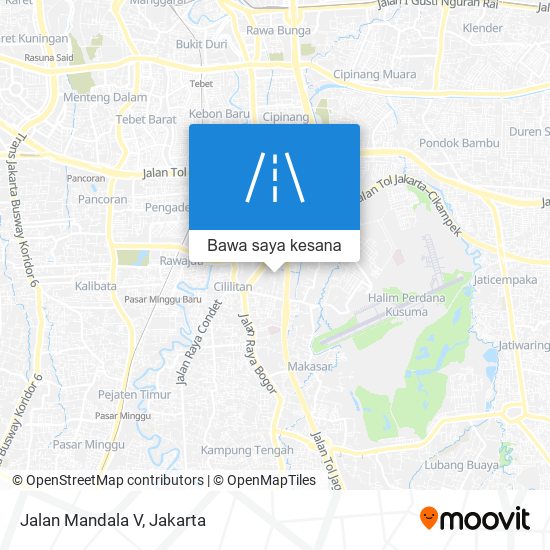 Peta Jalan Mandala V