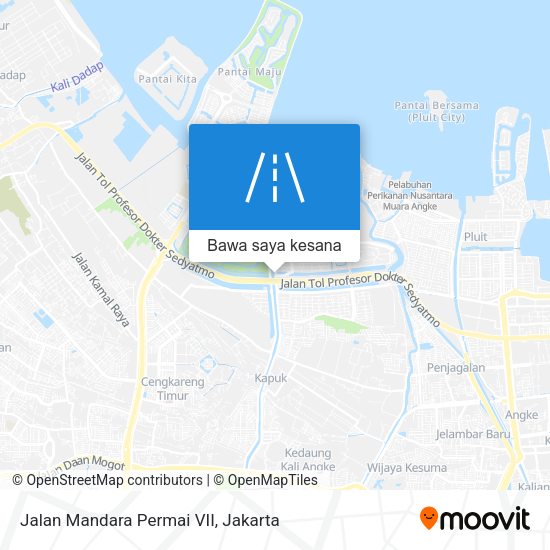 Peta Jalan Mandara Permai VII