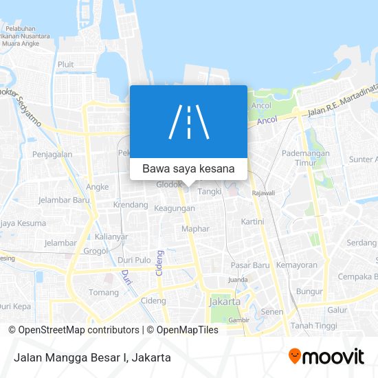 Peta Jalan Mangga Besar I
