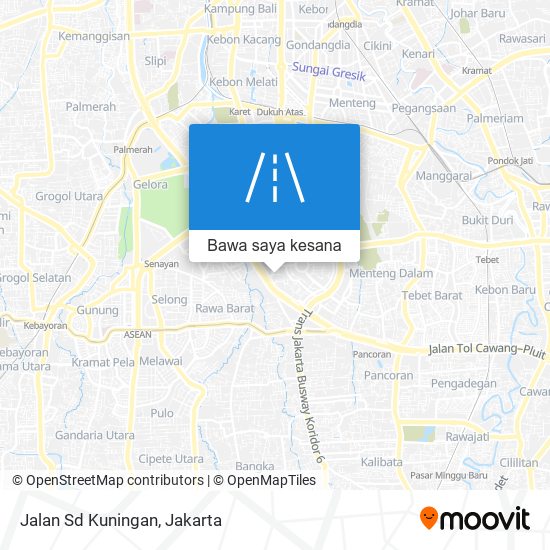 Peta Jalan Sd Kuningan