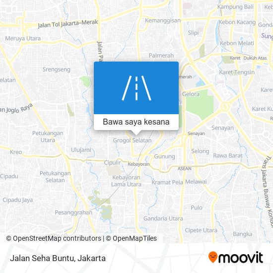 Peta Jalan Seha Buntu