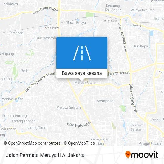 Peta Jalan Permata Meruya II A