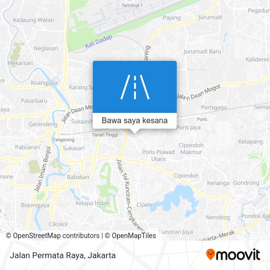 Peta Jalan Permata Raya