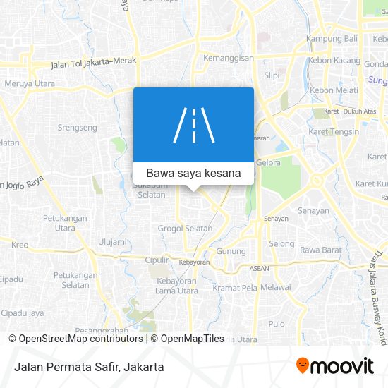 Peta Jalan Permata Safir