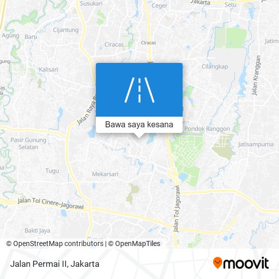 Peta Jalan Permai II