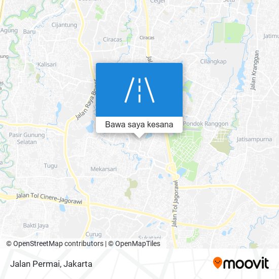 Peta Jalan Permai