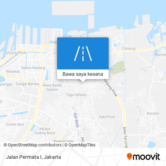 Peta Jalan Permata I