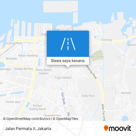 Peta Jalan Permata II