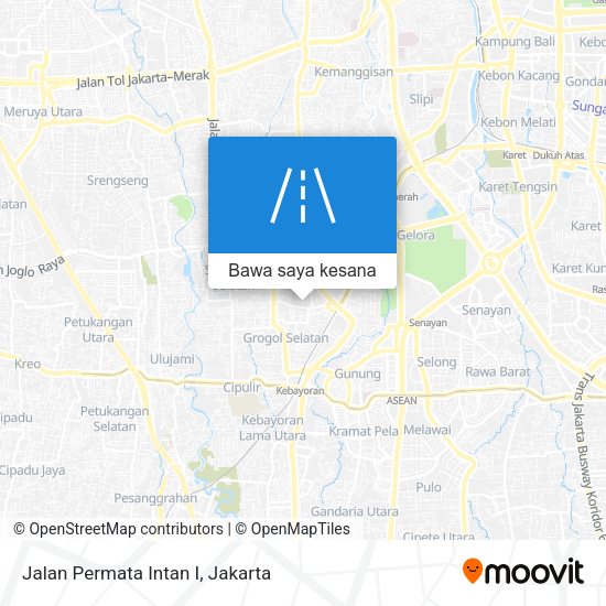 Peta Jalan Permata Intan I