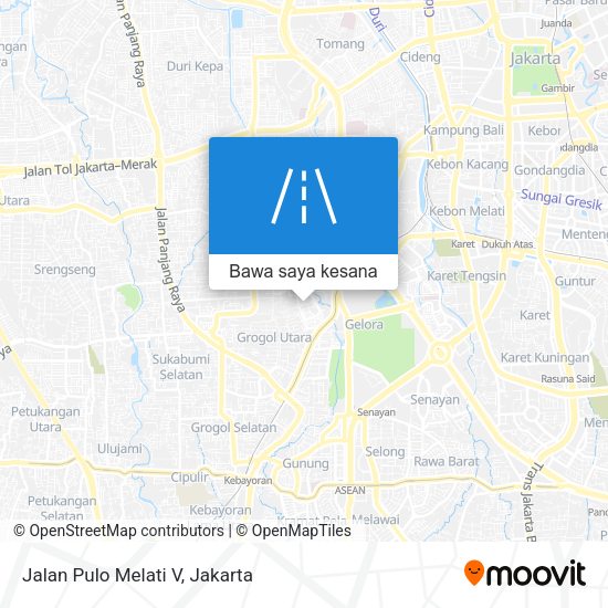 Peta Jalan Pulo Melati V