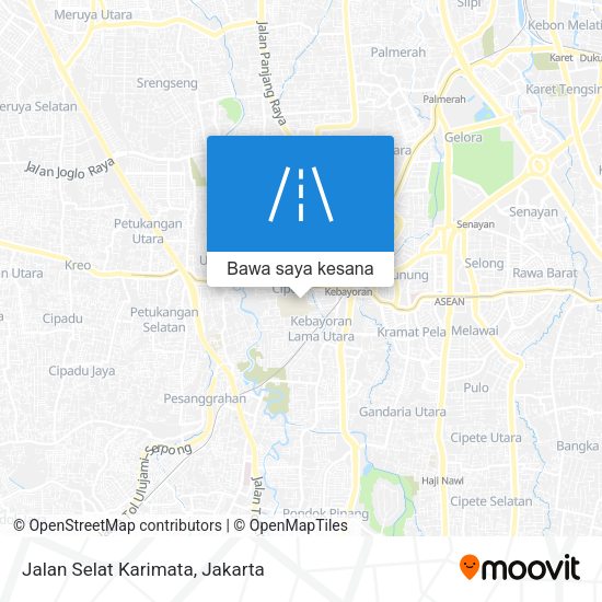 Peta Jalan Selat Karimata