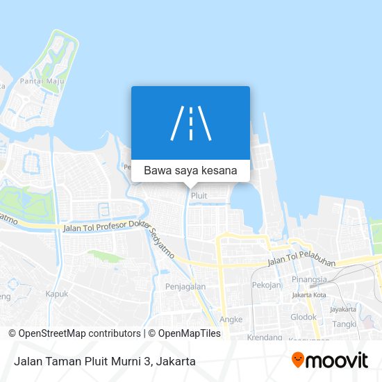 Peta Jalan Taman Pluit Murni 3
