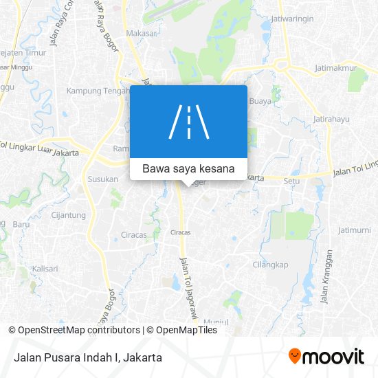 Peta Jalan Pusara Indah I