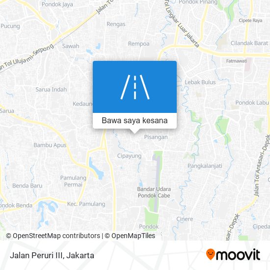 Peta Jalan Peruri III