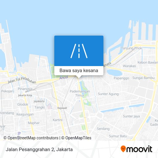 Peta Jalan Pesanggrahan 2