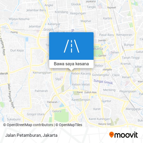 Peta Jalan Petamburan