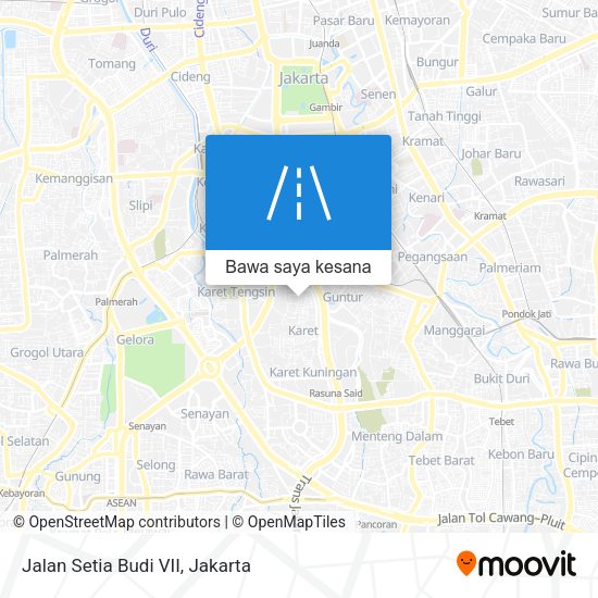 Peta Jalan Setia Budi VII