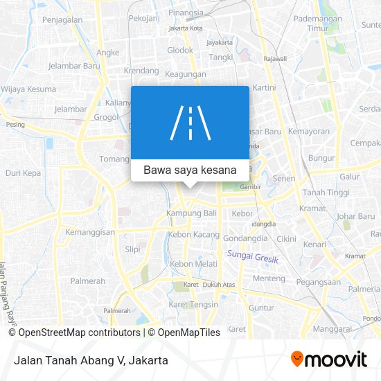 Peta Jalan Tanah Abang V