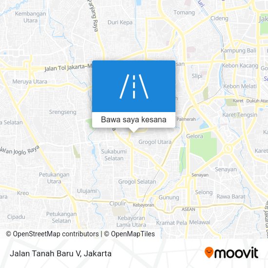 Peta Jalan Tanah Baru V