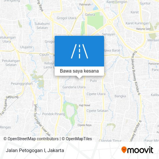 Peta Jalan Petogogan I