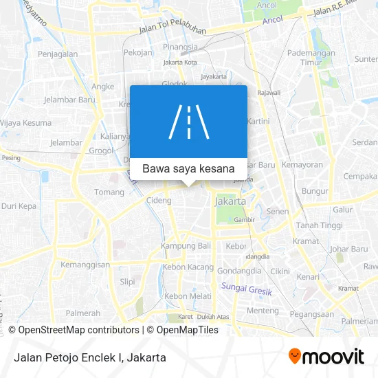 Peta Jalan Petojo Enclek I