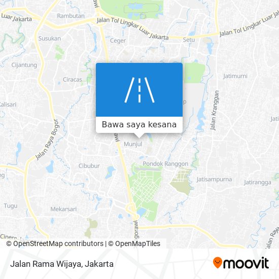Peta Jalan Rama Wijaya