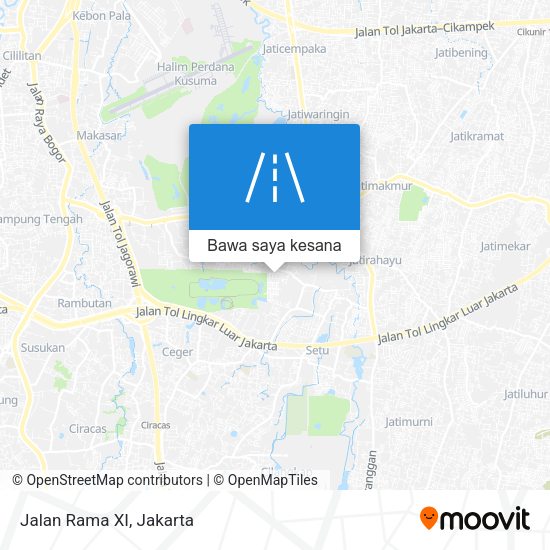 Peta Jalan Rama XI