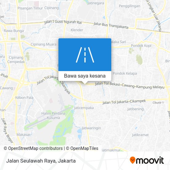 Peta Jalan Seulawah Raya