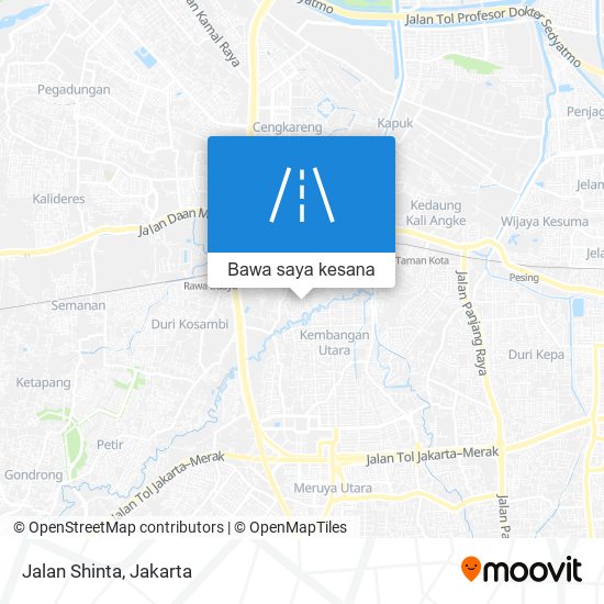 Peta Jalan Shinta