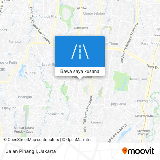 Peta Jalan Pinang I