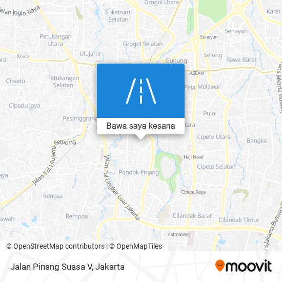 Peta Jalan Pinang Suasa V