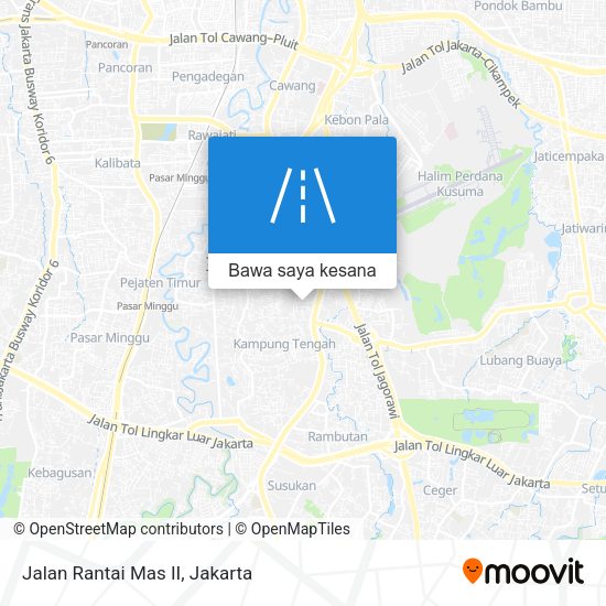 Peta Jalan Rantai Mas II