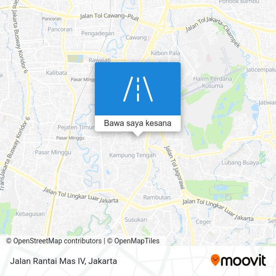 Peta Jalan Rantai Mas IV