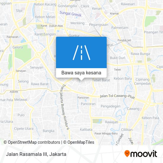 Peta Jalan Rasamala III