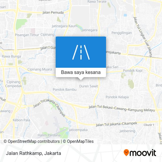 Peta Jalan Rathkamp