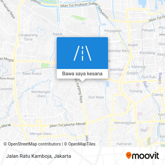 Peta Jalan Ratu Kamboja