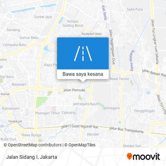 Peta Jalan Sidang I