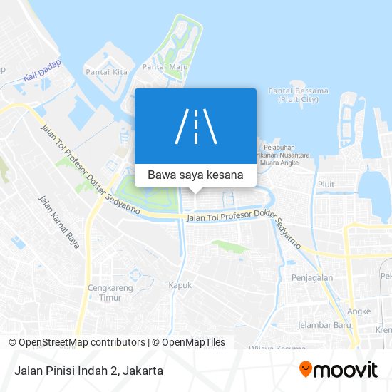 Peta Jalan Pinisi Indah 2