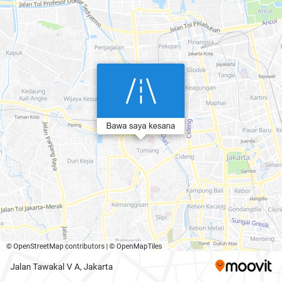 Peta Jalan Tawakal V A