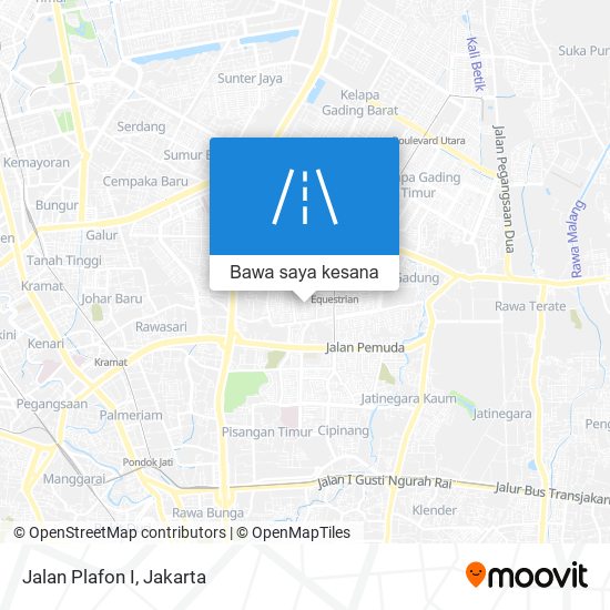 Peta Jalan Plafon I