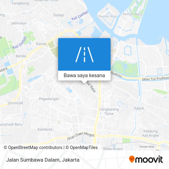 Peta Jalan Sumbawa Dalam
